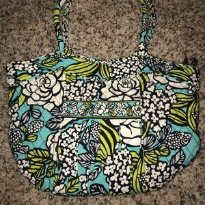 Vera Bradley Island Blooms Sweetheart Shoulder Bag